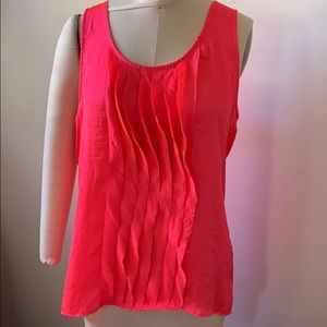 NWT Gap Neon Sleeveless Women’s Blouse